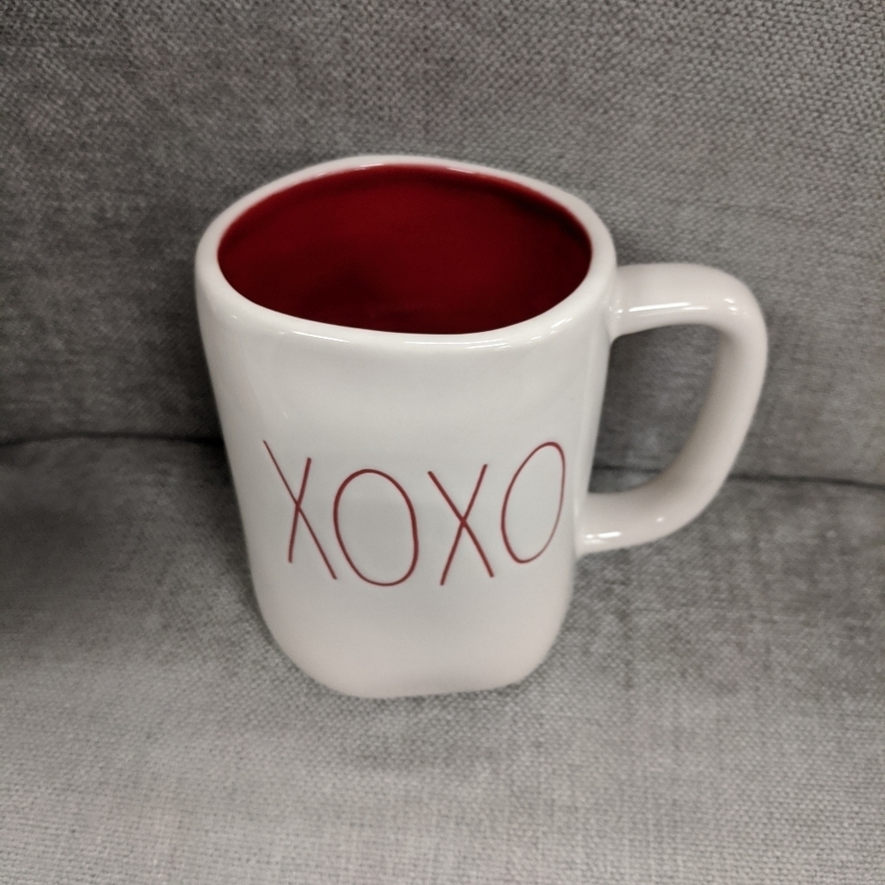 Rae Dunn "Xoxo' Red inside Cup / Mug